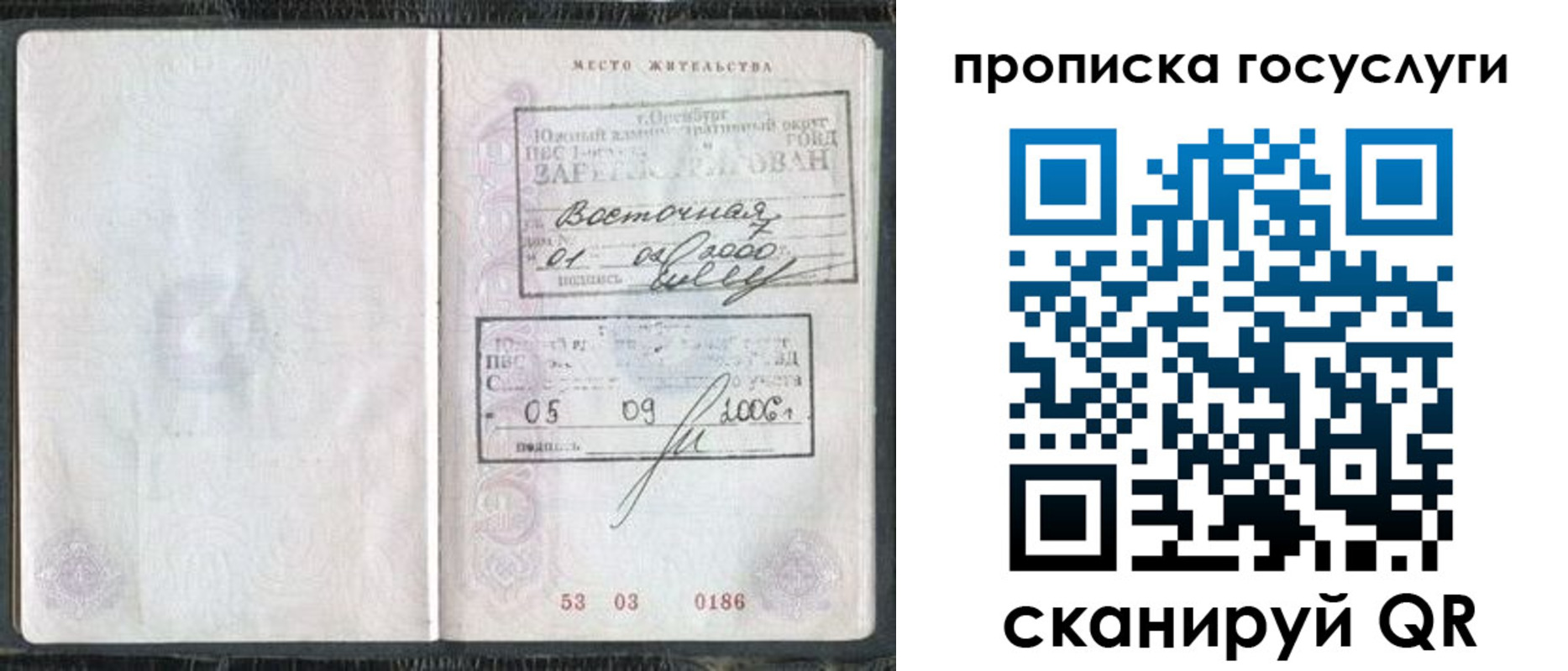 временная регистрация для школы в Североморске